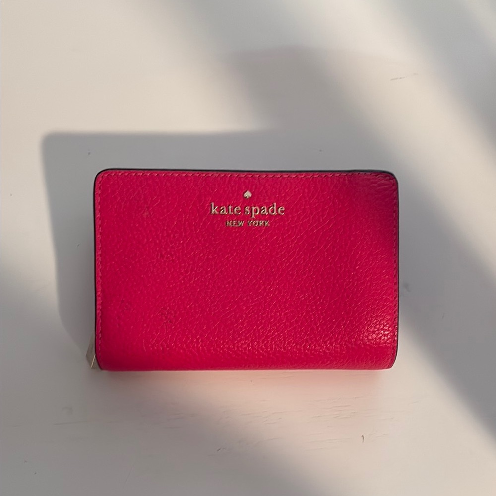 Kate Spade Pink Leather Wallet